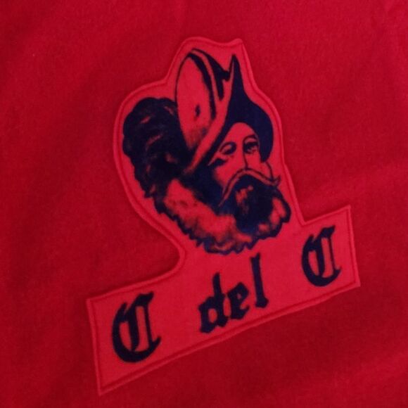 Pendleton Blanket Conquistadores Del Cielo Secret Society Red Wool - Picture 8 of 16